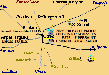 Programmation festival musique du monde : cliquer sur le village de votre choix